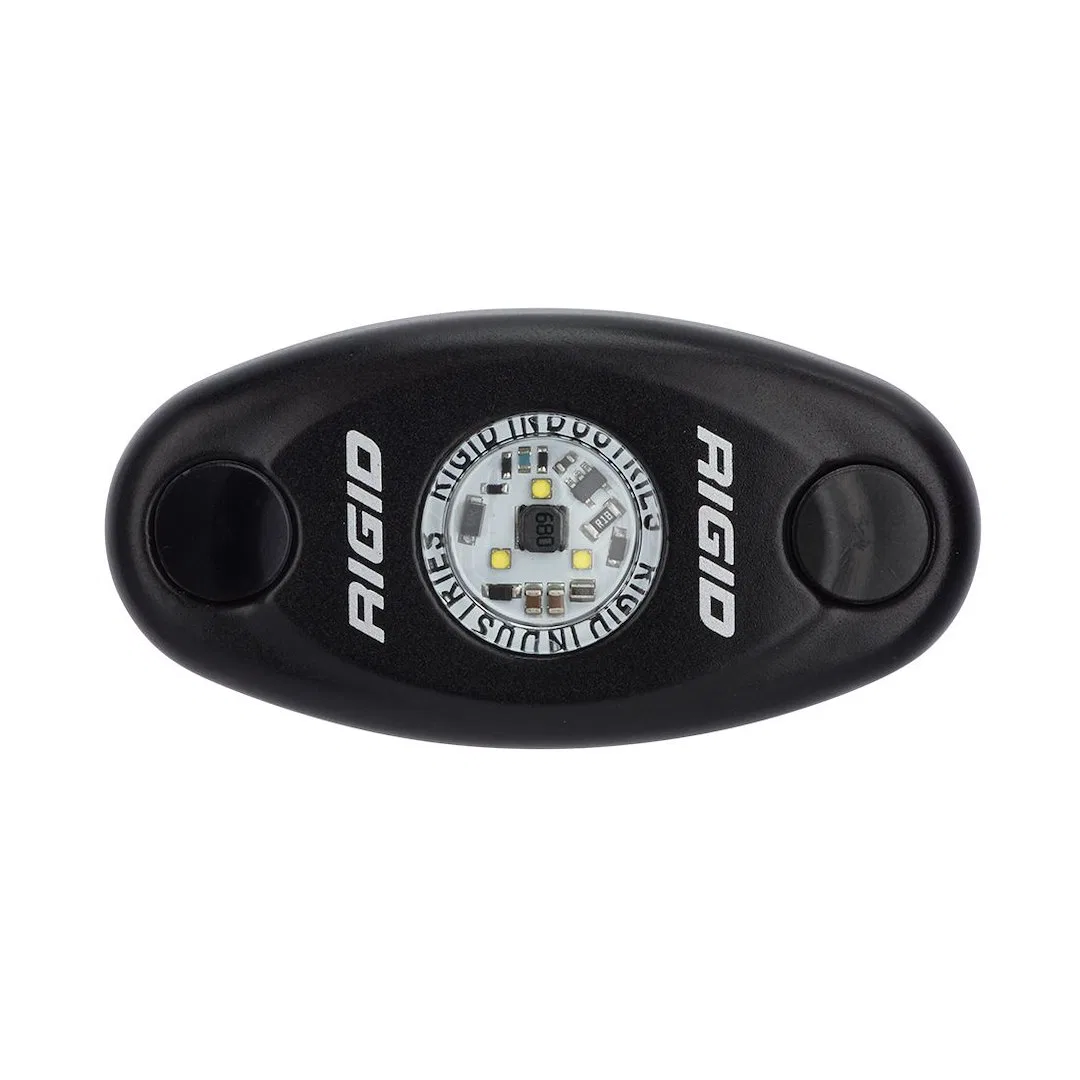 480093 – RIGID IND Multi Purpose Light - LED, Accent Light 3 Inch Oval 4 Watt 0.3 Amp Draw 400 Raw Lumens 3-LED Cool ...